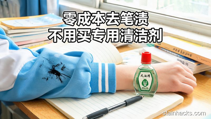 洁净生活家 衣服上的中性笔渍怎么去除？学生党必备的洗衣小技巧