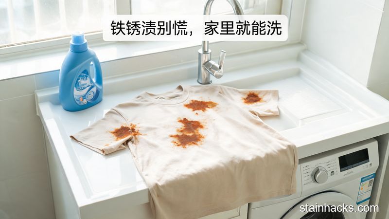 洁净生活家 衣服蹭到铁锈渍怎么办？家用白醋就能轻松搞定