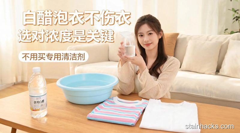 洁净生活家 白醋洗衣服会伤面料吗？不同材质的使用注意事项