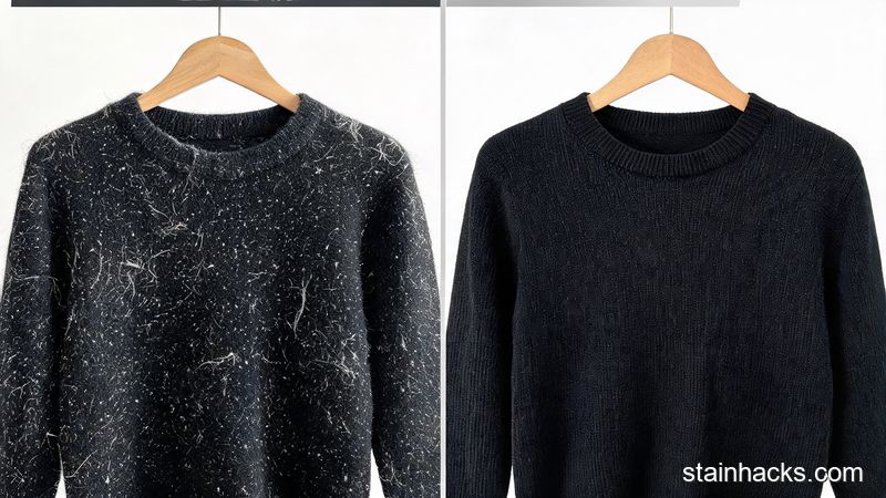洁净生活家 新衣服机洗总掉毛？洗衣服时加个“它”,轻松粘走浮毛碎屑！实测有效