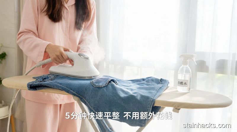 洁净生活家 牛仔裤膝盖鼓包怎么恢复？清洗后定型技巧与保养