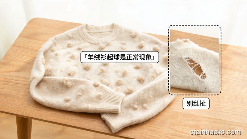 羊绒衫起球了怎么办？正确去球与日常防起球方法