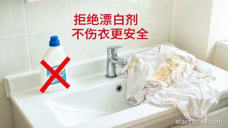 洁净生活家 衣服发黄不用漂白剂,这几个天然方法安全又有效