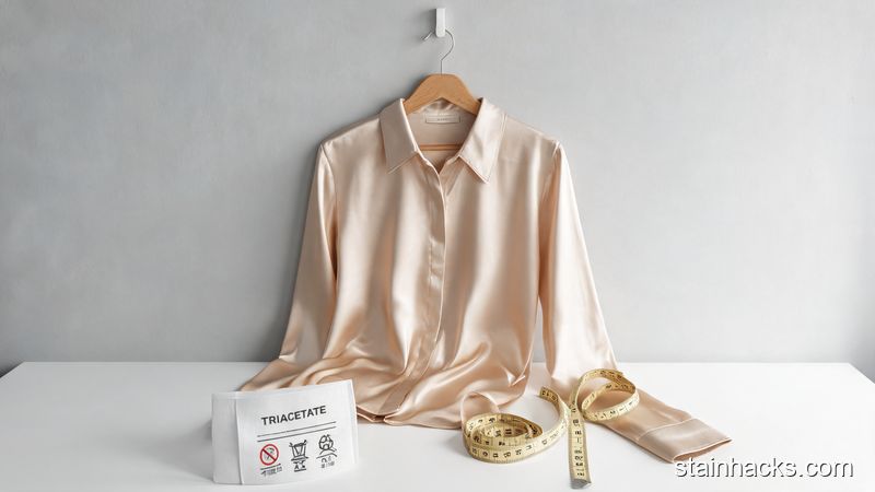 醋酸面料（三醋酸）衣服怎么洗？平替真丝的洗涤与熨烫禁忌