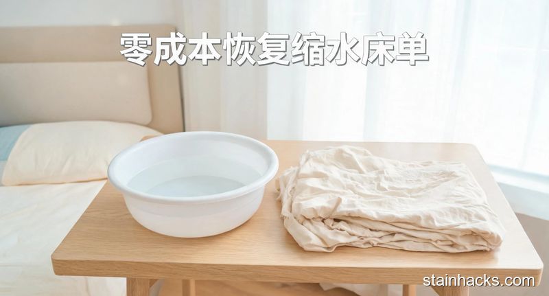 洁净生活家 纯棉床单缩水怎么恢复？拉伸法与蒸汽法实操教程