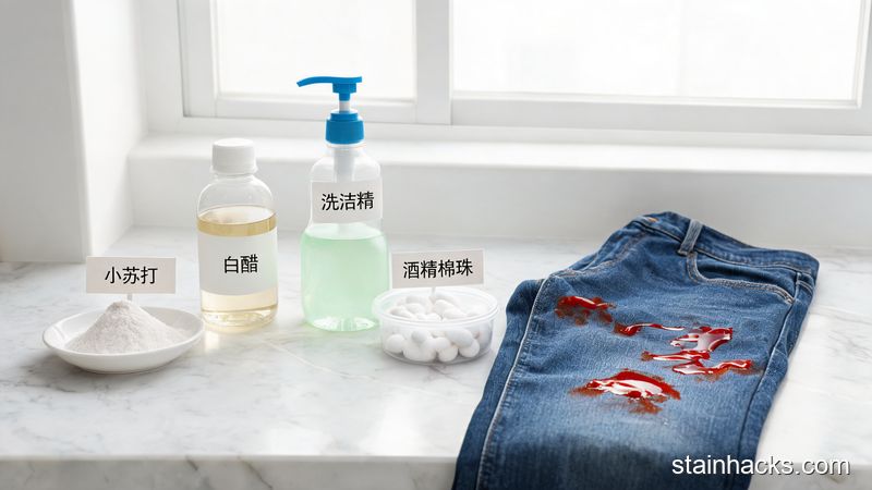 辣椒油溅到裤子上怎么洗？比普通洗洁精更强效的去辣油妙招