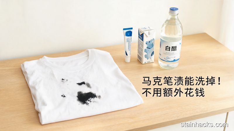 洁净生活家 马克笔弄到衣服上能洗掉吗？油性水性笔渍去除大全