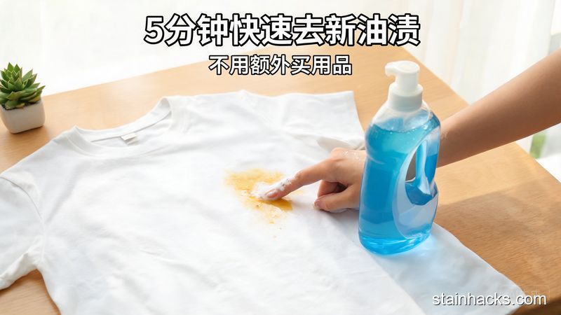 洁净生活家 衣服去渍实用小妙招 顽固油渍快速去除不伤衣不留印