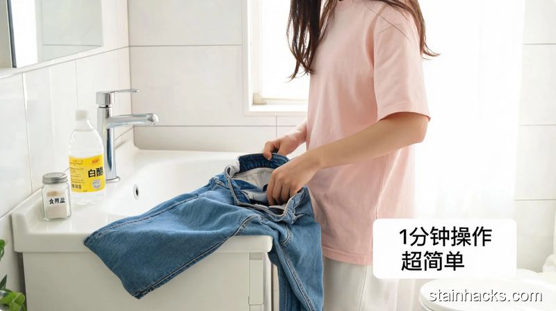 洁净生活家 牛仔裤怎么洗不褪色？第一次清洗的固色技巧很关键